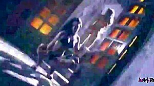 Before using anal toys, we lesbians lick our tight assholes passionately