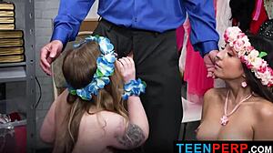 What If Burglar Blowjob Goes Wrong In Garage?