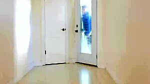 Fucking Juicy Soccer Tits After Training in Steamy Shower Action