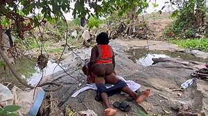 wanna worship that huge bbw ass outdoors? come see this homemade scene