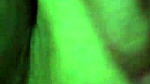 Shaved milf masturbates in hot morning