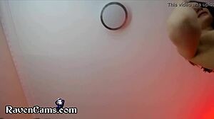 Thicc Teen Rides Dildo for Strangers, Squirting Orgasm or Just Teasing?