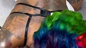 isn't she the prettiest cowgirl on his dick?