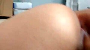 de perrito style with a sexy teen in a quick homemade clip. anyone joining us?