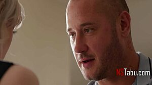 Cheerleader Begs Coach to Be Her First in Tight Shaved Action