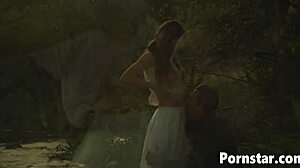 Natalia Wood Gets Fucked Outdoors in Doggystyle and Missionary Positions