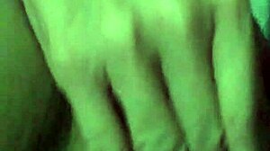 Shaved milf masturbates in hot morning