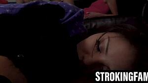 Emily Willis and Sami Parker Fucked by Stepdad