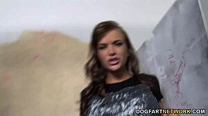 Busty Nika sucks Shane's BBC 😍