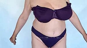 never ending story with mature busty milf in stockings and high heels