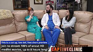 Lesbian Clinics of America - Ditria Rose's Anal Play