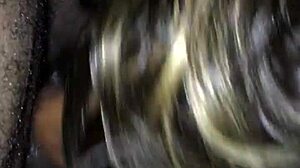 Wet Mouth Teases Black Cock