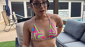 outdoor banging with thick latina step sister madison wilde