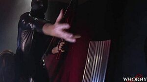 Hey, wanna see a police officer dominate in a hardcore threesome with a masked guy?