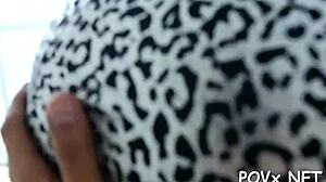 Big dick makes me suck and fuck wildly