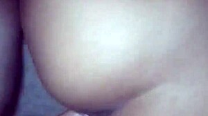 I roughly fuck my friend's big ass Latina girlfriend doggystyle