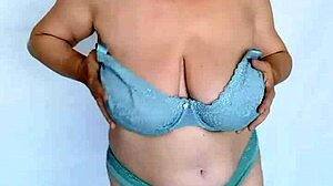 never ending story with mature busty milf in stockings and high heels