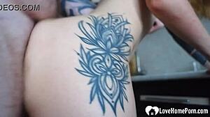 Filthy Step Sis Begs For Kitchen Cock