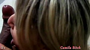 Massive Black Cock Gets a Fierce Mouthful in Wild Sucking Action