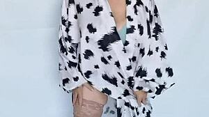 never ending story with mature busty milf in stockings and high heels