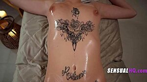 oiled up sensual anaconda deep tissue massage