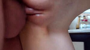 Filthy Step Sis Begs For Kitchen Cock