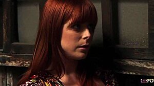 Wow! Short-Haired Lesbian and Beautiful Neighbor Flirt Before Bedroom Action!