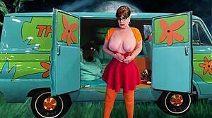 Can granny Velma handle licking and hard creampie action?