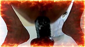 Is Gloton Obsessed with Master's Huge Toy in Gaping Ass Play? Check Part III!