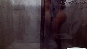 Milf Mommy Worships Big Ass and Dick in Bathroom