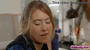 Lulu Chu And Electra Rayne Sneak Off For Intimate Lesbian Sex