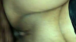 The Latina woman gets a professional shave