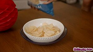 Lulu Chu And Electra Rayne Sneak Off For Intimate Lesbian Sex