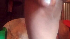 Watch Horny African Crossdresser Sexyjayla254 Stroking Big Black Dick And Cum