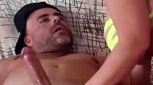 Big Man Destroying My Pussy on the Sofa - Can Blondie Fesser Handle It?