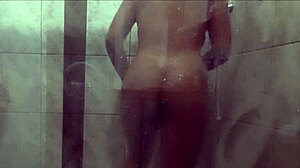 Milf Mommy Worships Big Ass and Dick in Bathroom