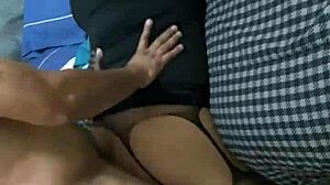 Curvy Shemale Gets Her Big Ass Pounded in Taxi