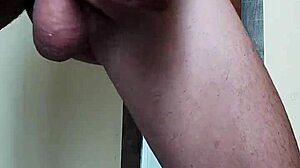 Spanish Hunk Films Intense Mirror Moment with Power