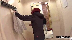 hey gorgeous czech kitten teased in mall then pounded in pov