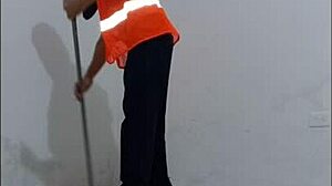 Nurse Seduces Cleaning Guy! Fuck Her Hard!