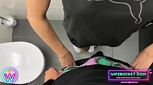 homemade with wifebucket gym empty we got horny and fucked 💪😈