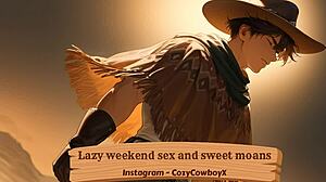 Tender moaning sex with my muscular man, so hot! 😍