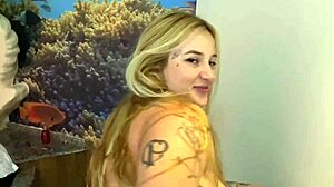 Brazilian Girl Stuffs Precious Crystal Buttplug in Her Tight Ass