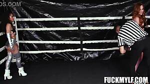Wrestling milf Liv Revamped faces Sophia Locke in hardcore POV