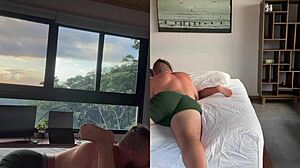 Listen as the professional pussy eater sends her into a screaming orgasm