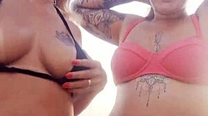 Slutty Friend Takes Beach Virginity