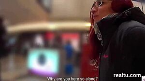 Stunning Czech Kitten Teased in Mall, Pounded Hard in POV