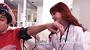 Milf Gets Banged Hard in Doctor's Office Gangbang Fantasy!