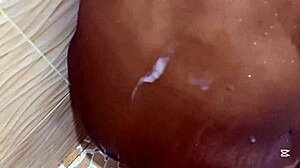 Big Black Dick Contractor Fucks Mercedes from Beach Site to Bathroom