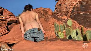 Outdoor Anal Masturbation Blast!